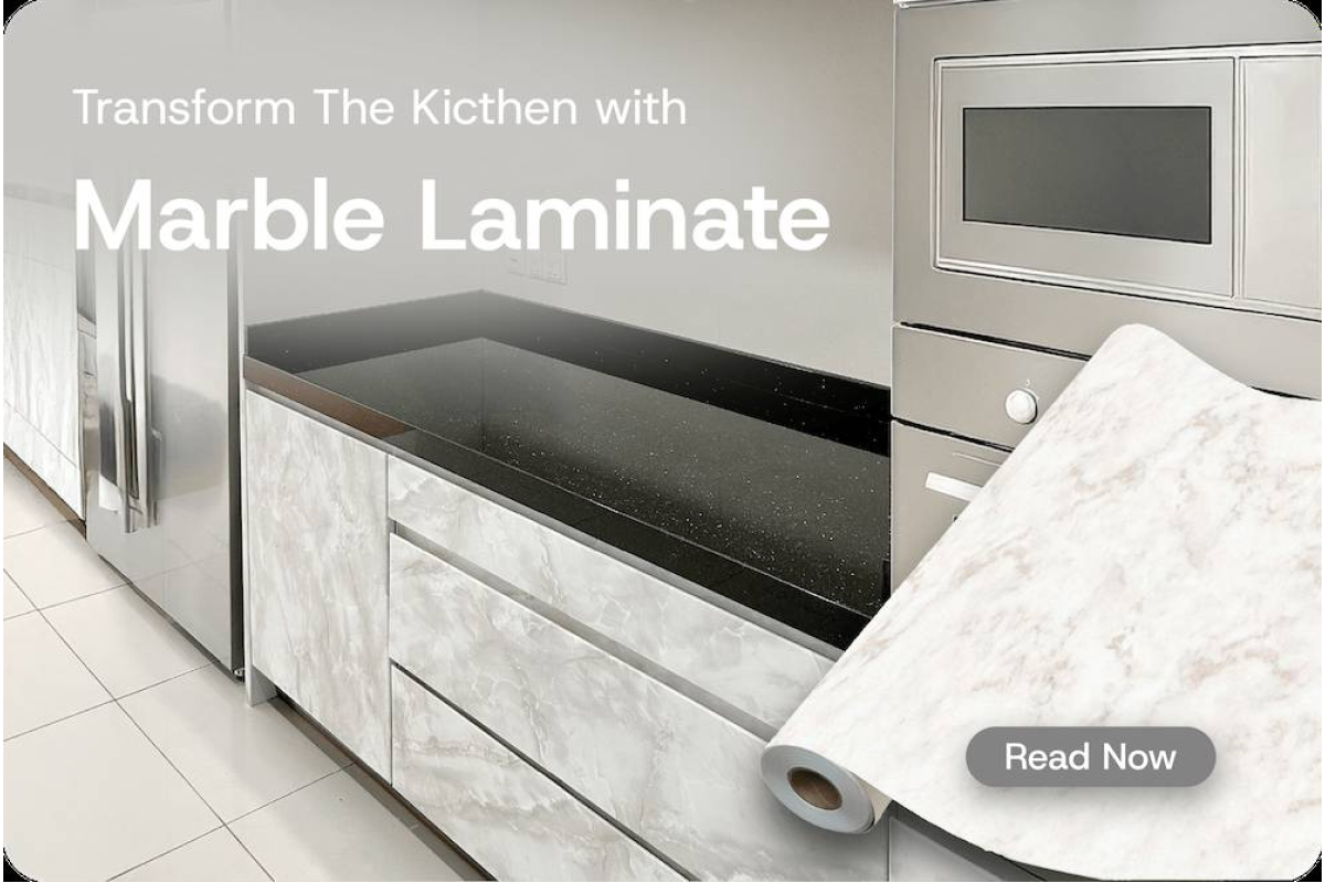 [Project] Is Using Marble Laminate Can Transform My Kitchen Looks?